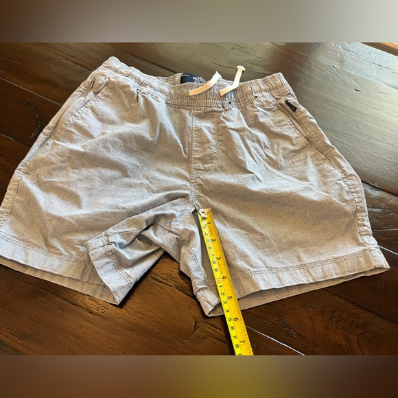 Hollister-Men’s small-blue horizontal lines-5” inseam-Epic Flex Drawstring - Picture 3 of 4